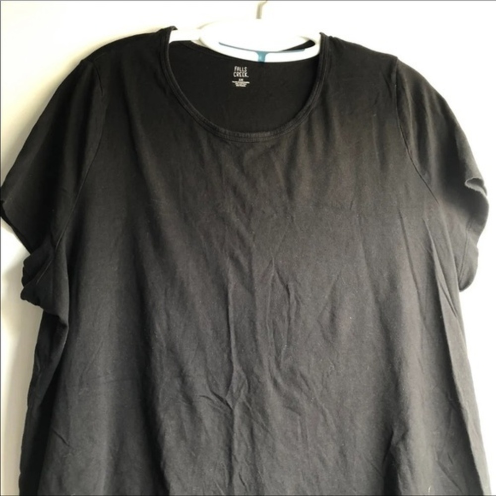 Fall Creek Shirt Women’s Plus Size ‎ 3X Black